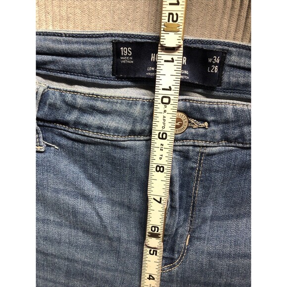 Hollister California Jean Legging 19S W34 L26 Advanced Stretch Factory Destroyed - Picture 10 of 16